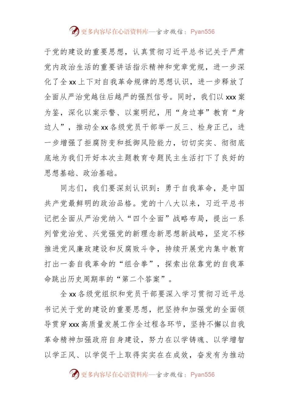 2023年主题教育民主生活会会前学习研讨发言稿材料（1）.docx_第2页
