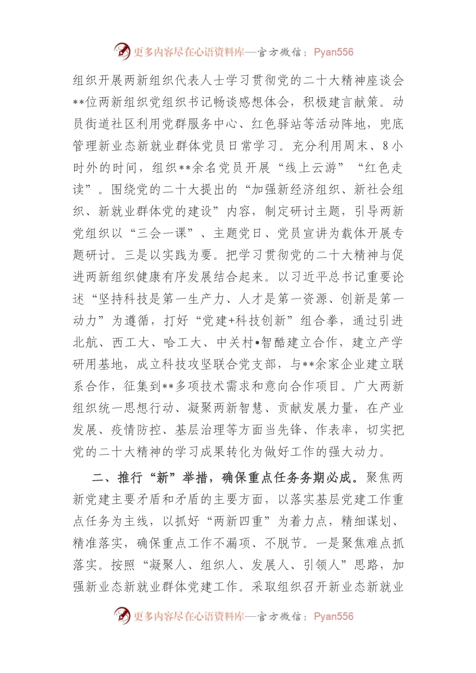 2022年度市两新党建工作总结.docx_第2页