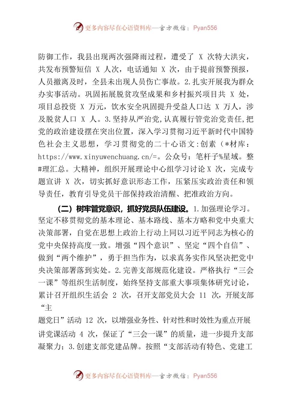 2022年度抓基层党建工作述职报告（书面版）.docx_第2页