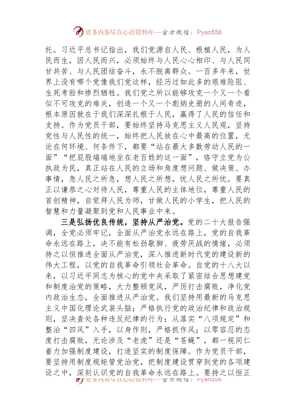 2023年主题教育理论学习专题研讨会发言提纲.docx_第2页