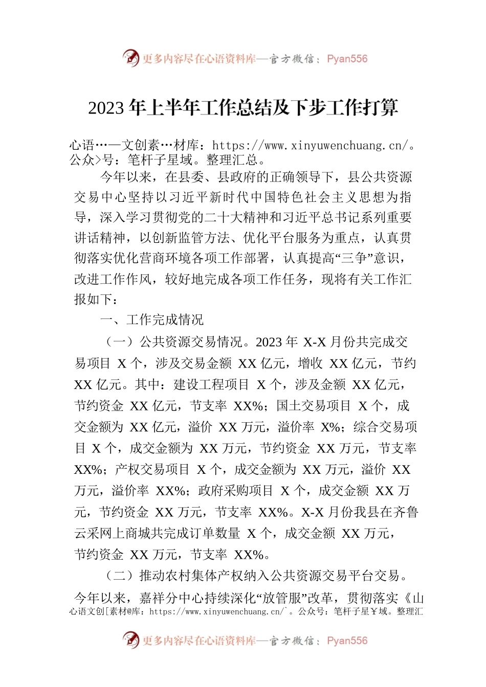 2023年上半年工作总结及下步工作打算(20230710).docx_第1页