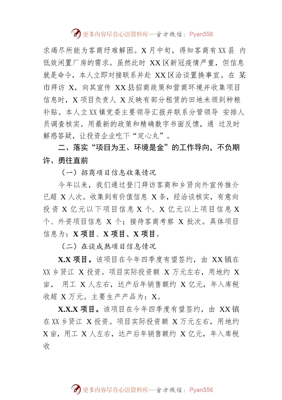 2022年度乡镇驻点招商局工作总结.docx_第2页