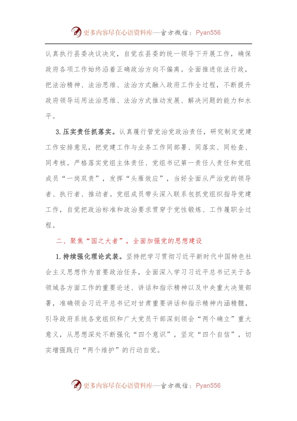 2022年县政府党组党建工作要点[2].docx_第2页