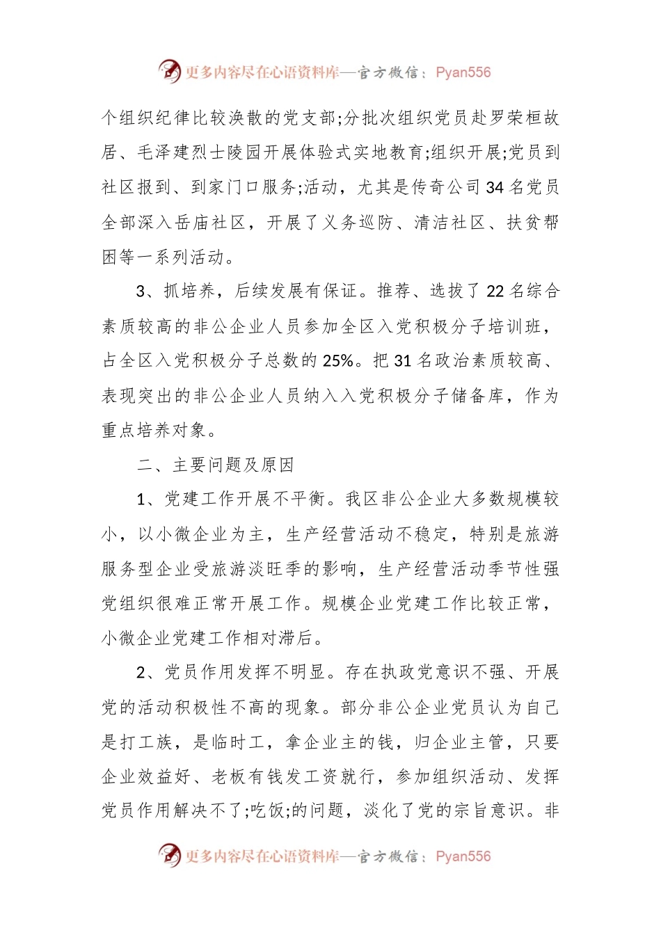(10篇)非公党建述职报告.docx_第2页