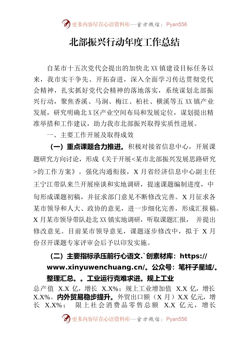 12.14北部振兴行动年度工作总结.docx_第1页
