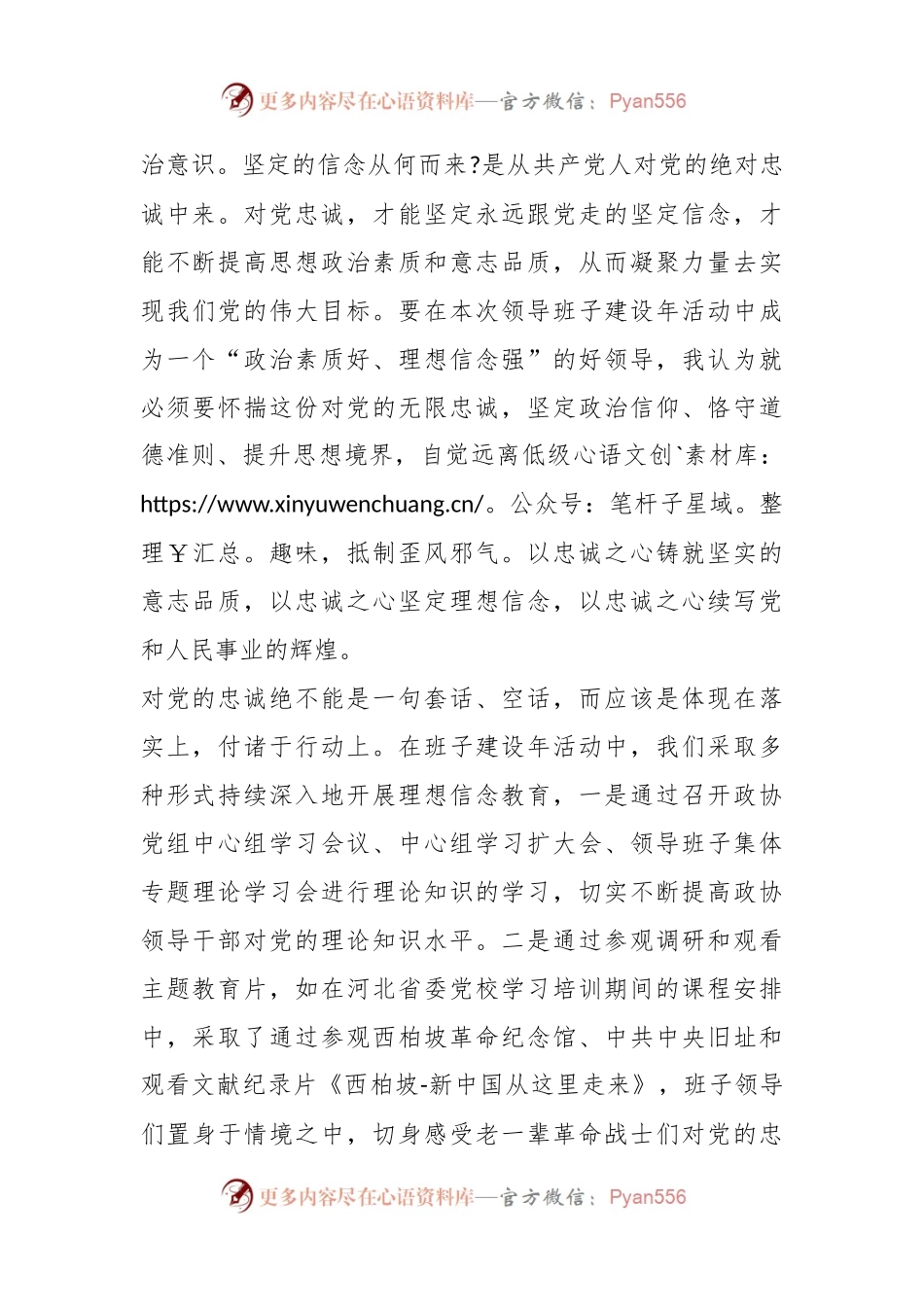 2023年县领导班子建设年活动上的发言材料.docx_第2页