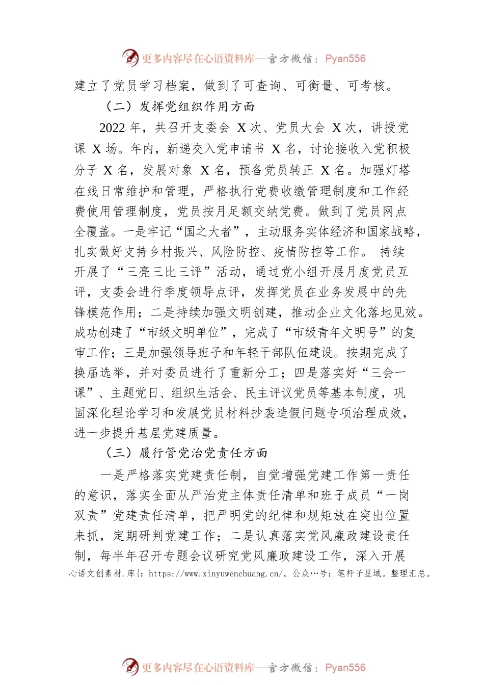 2022年度党组织书记抓党建工作述职报告.docx_第2页