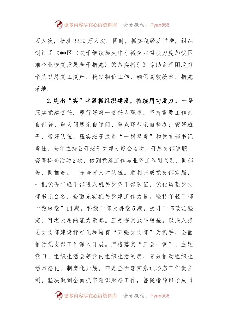 (2篇)党组书记上年度抓(基层)党建述职报告.docx_第2页