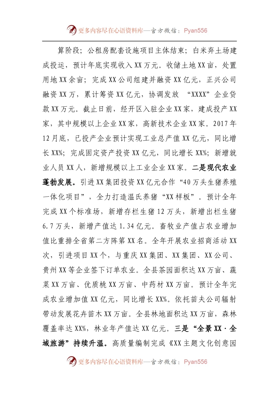 2.2017年县人民政府年终工作总结范文.docx_第1页