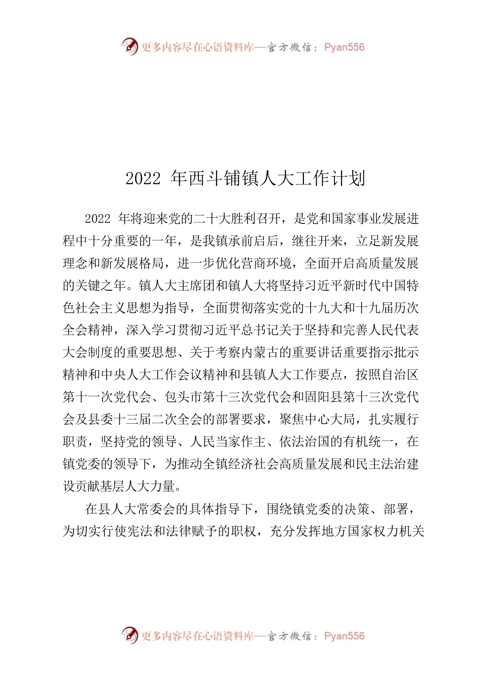 2022年人大工作计划.docx_第1页
