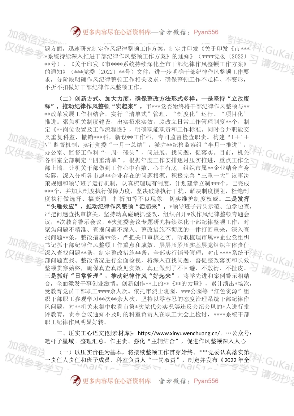 2022年关于持续深化作风纪律整顿的总结.docx_第2页