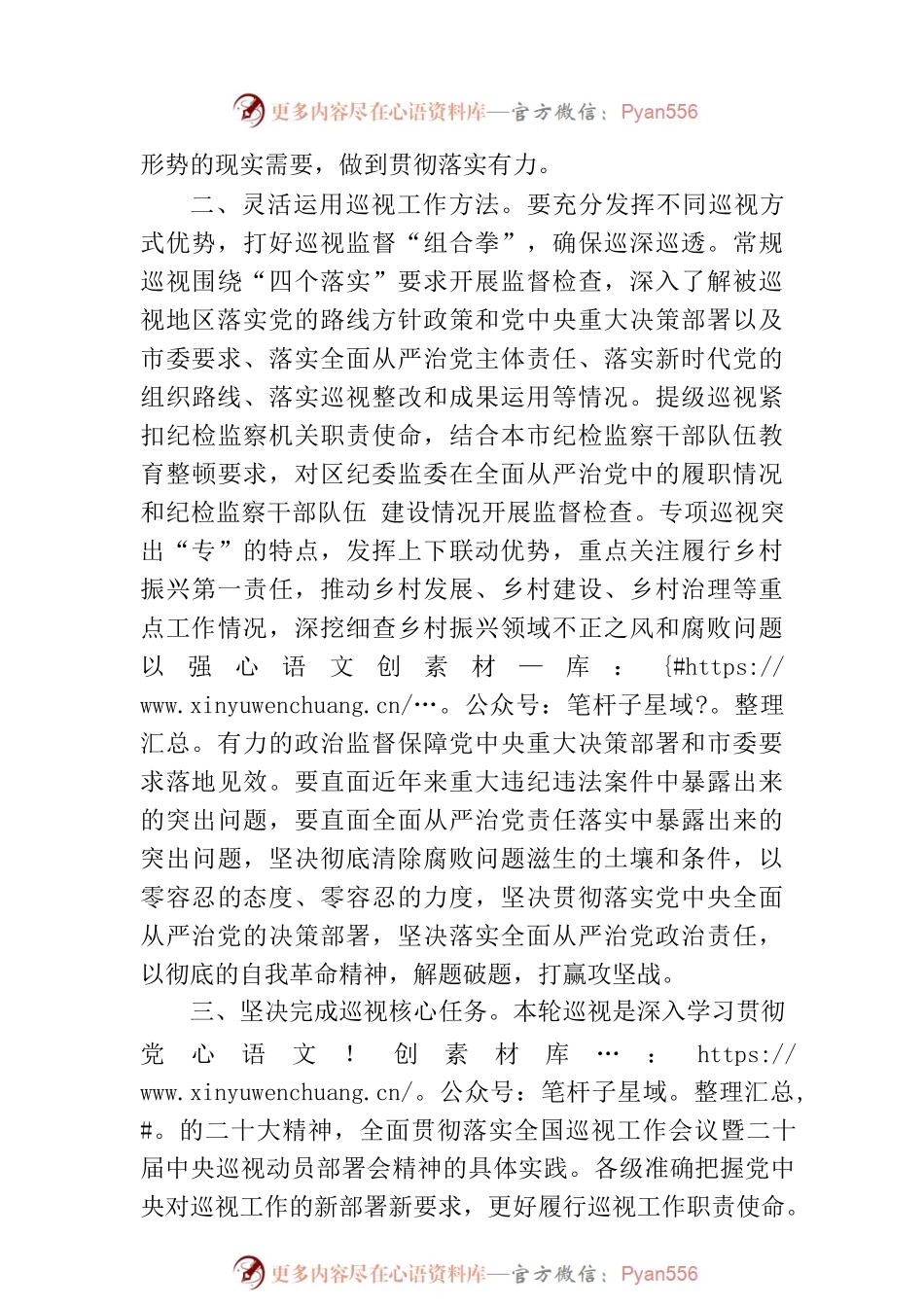 2023年在市委巡视动员会上的讲话.docx_第2页