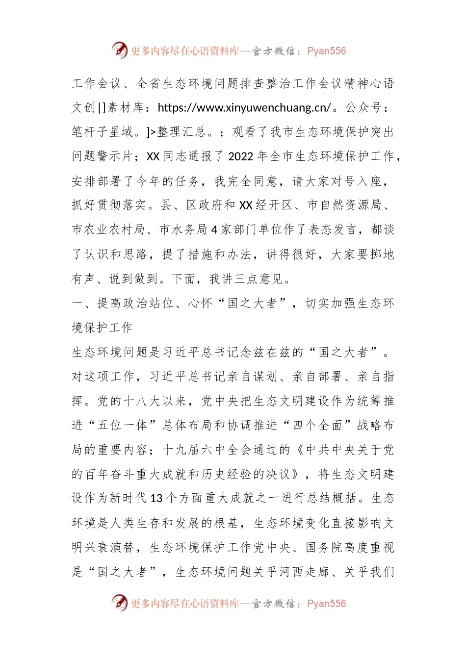2023年在XX市生态环境保护委员会第一次会议暨全市生态环境问题排查整治动员会上的讲话.docx_第2页