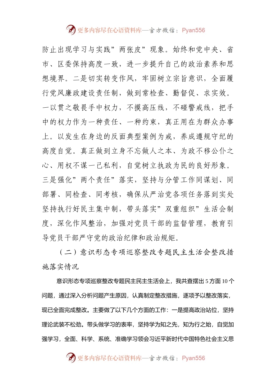 171个人2021年专题民主生活会发言材料（乡镇副职）.docx_第2页