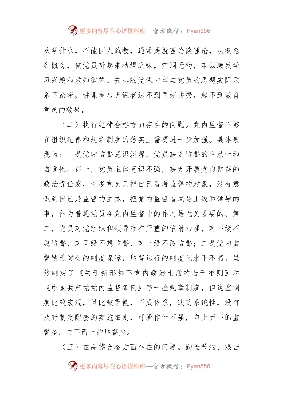 (10篇)党支部查摆问题及整改措施范文.docx_第2页