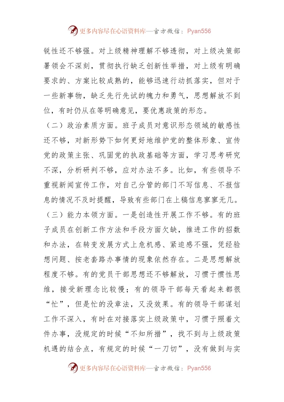 2023年主题教育班子对照检查材料.docx_第2页