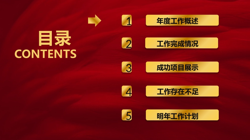 红色党政工作汇报年终总结PPT模板.pptx_第2页