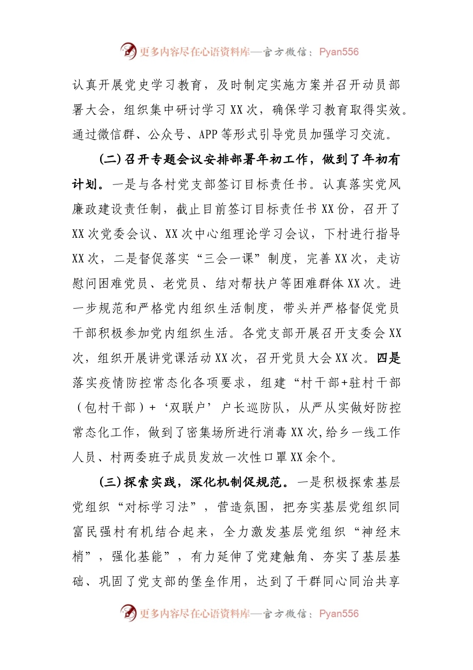 2021年度基层工作党建上半.docx_第2页