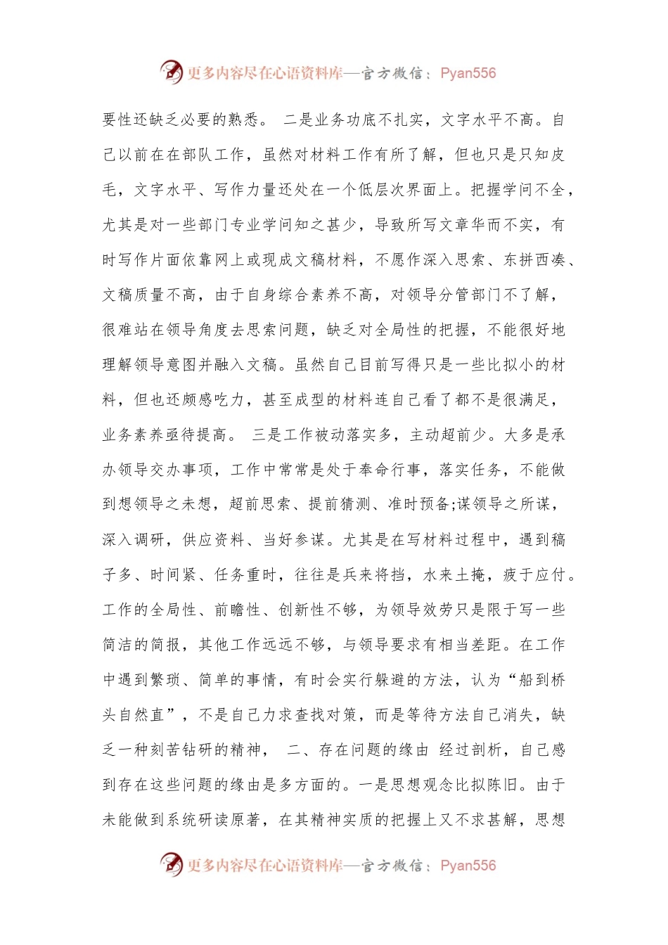 2023个人对照检查材料.docx_第2页