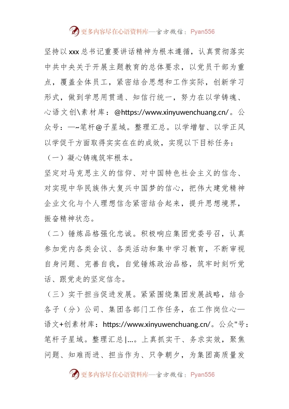 2023年XX公司主题教育实施方案.docx_第2页