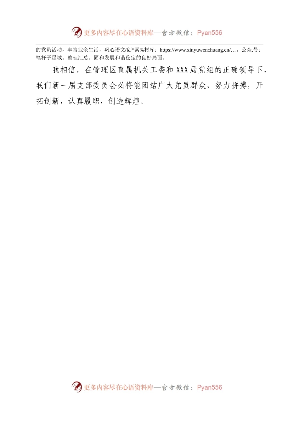 17  新任支部书记表态发言.docx_第2页
