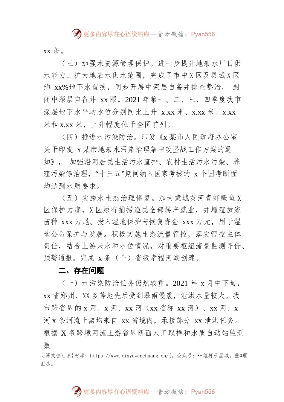 2021年全面推进河长制工作总结（市级）.docx_第2页