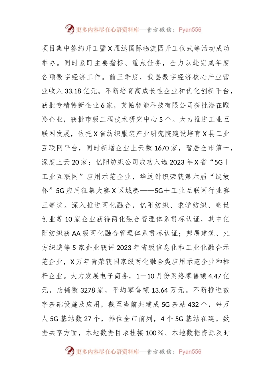 2023年X县数字经济工作情况汇报.docx_第2页