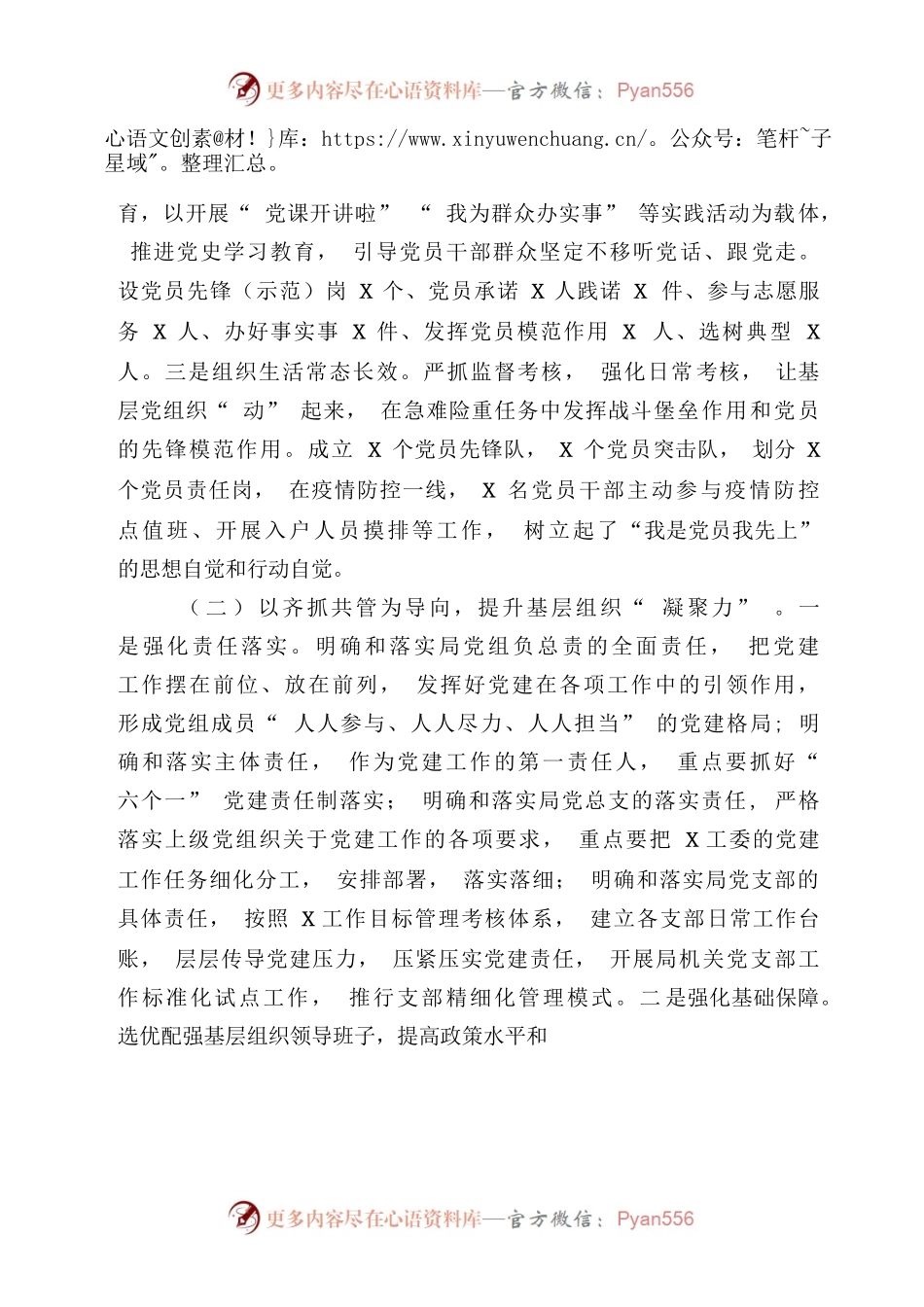 2022年党支部书记抓基层党建述职报告工作总结共3篇.docx_第2页