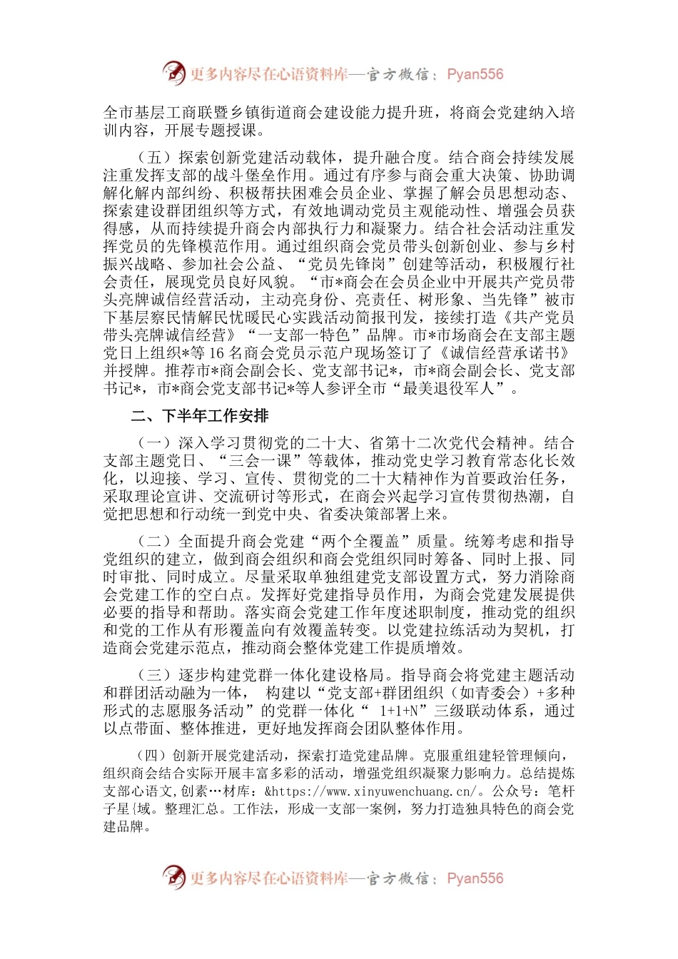 2022年市商会行业党委半年总结.docx_第2页