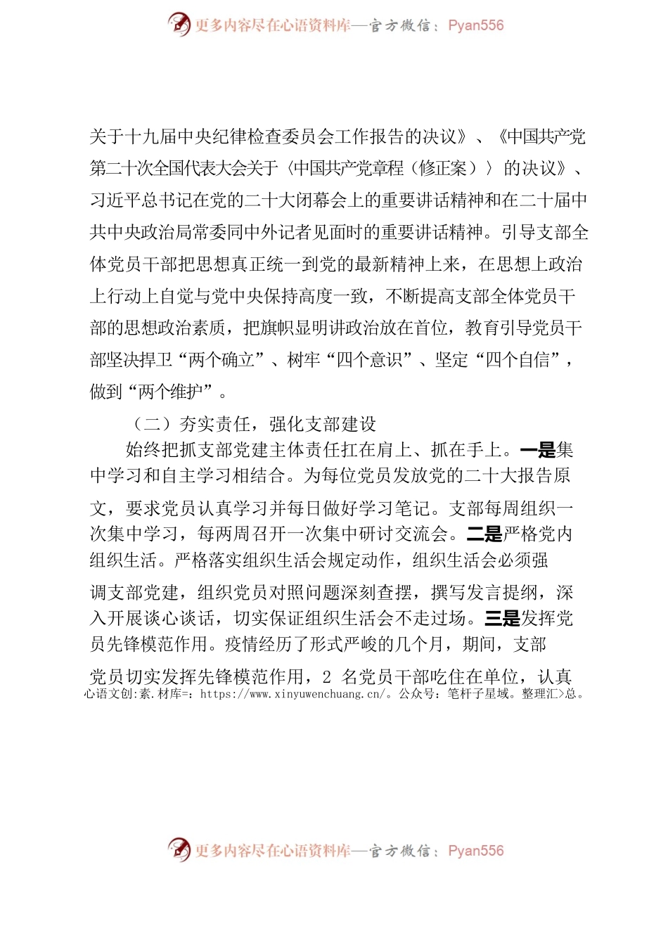 2022年度支部书记述职报告（二支部）.docx_第2页