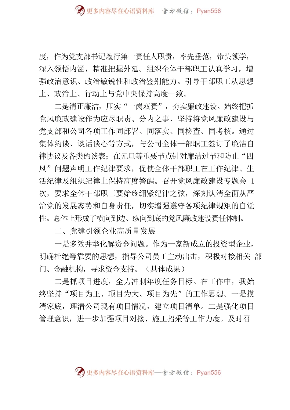 2022年度党组织书记述职报告.docx_第2页