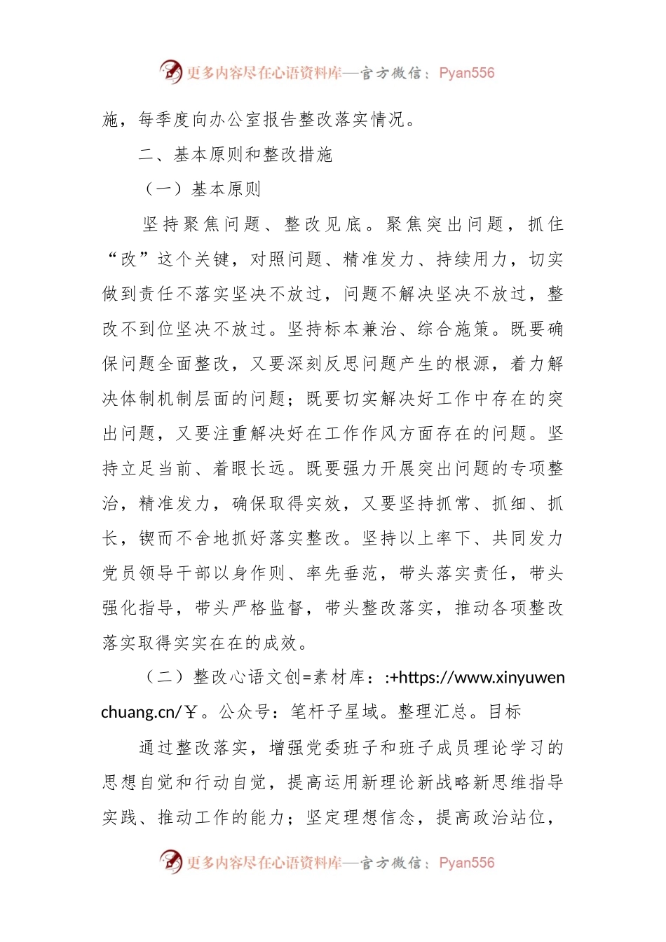 2023年在主题教育民主生活会问题整改实施方案.docx_第2页