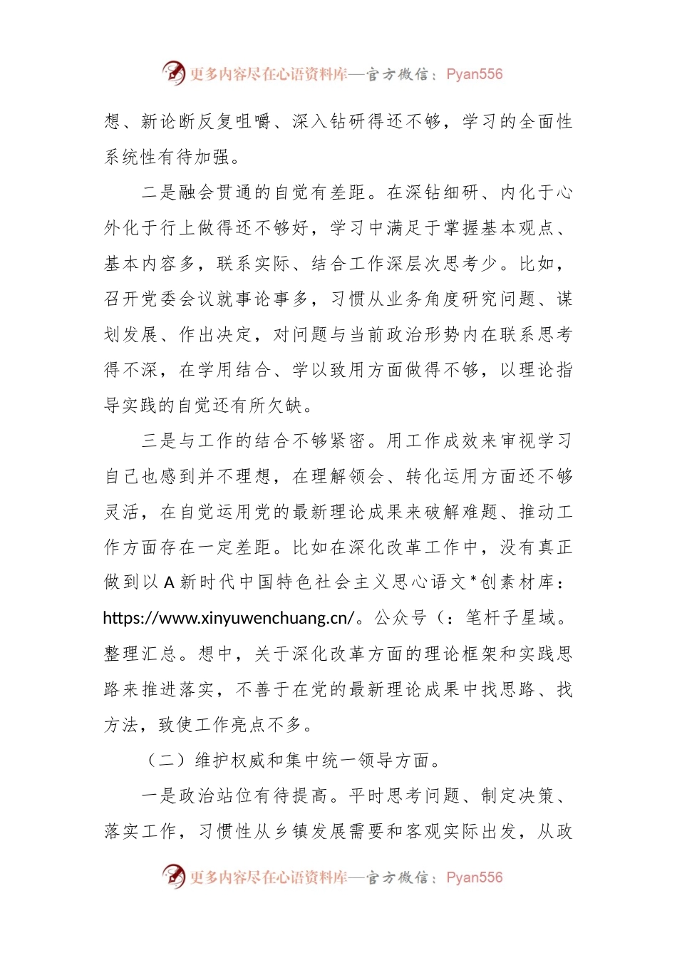2023年主题教育专题民主生活会个人对照检查（乡镇最新6个方面“践行宗旨、服务人民”）.docx_第2页