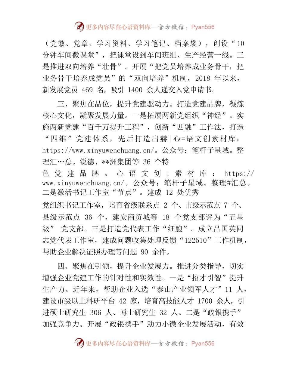 20221219-非公有制企业党建经验交流材料.docx_第2页