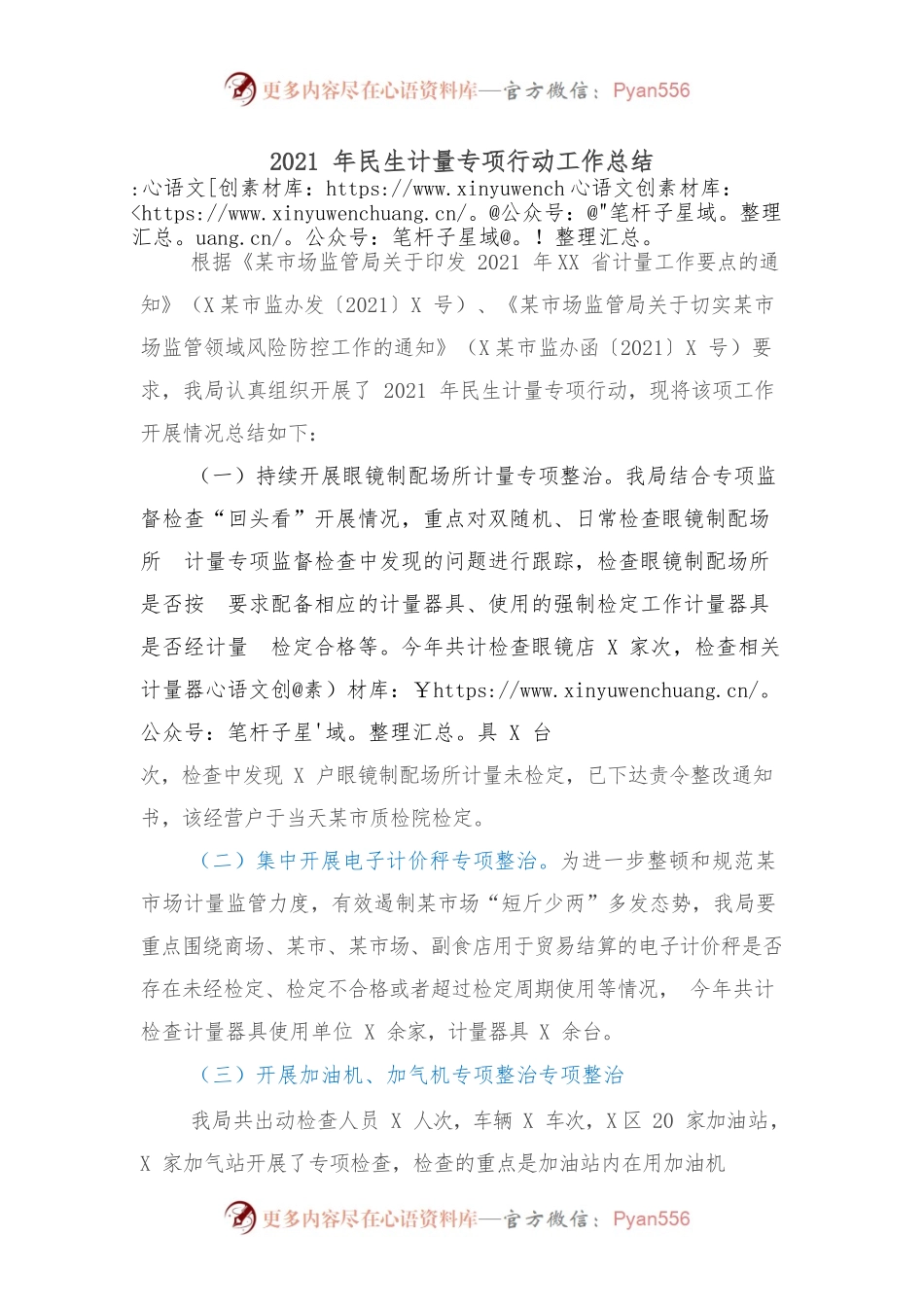 2021年民生计量专项行动工作总结.docx_第1页