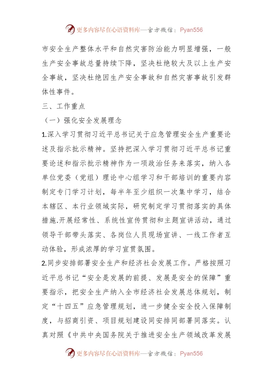 2023年XX市安全生产和应急管理工作要点.docx_第2页