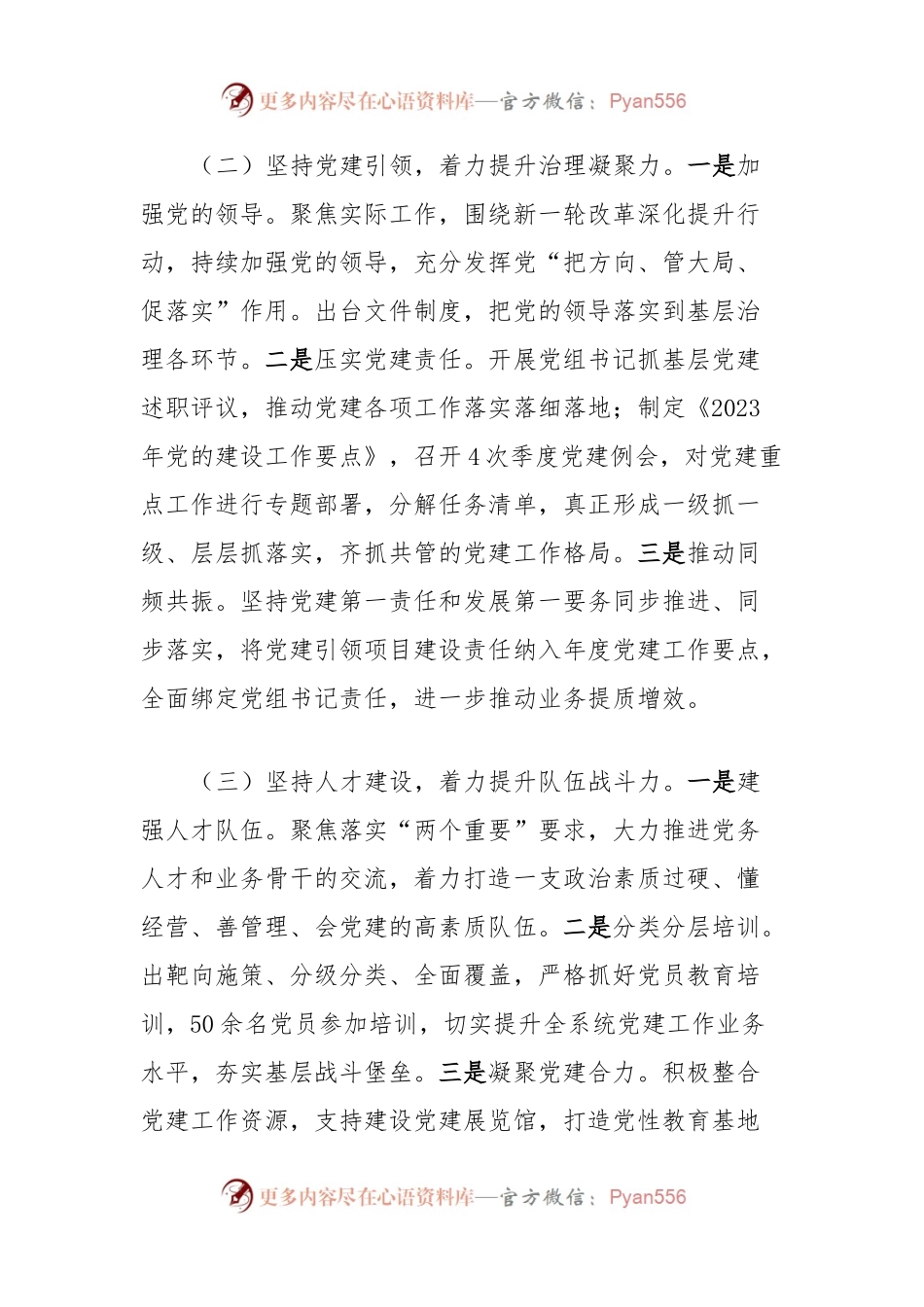 2023年党建工作总结2024年工作计划.docx_第2页