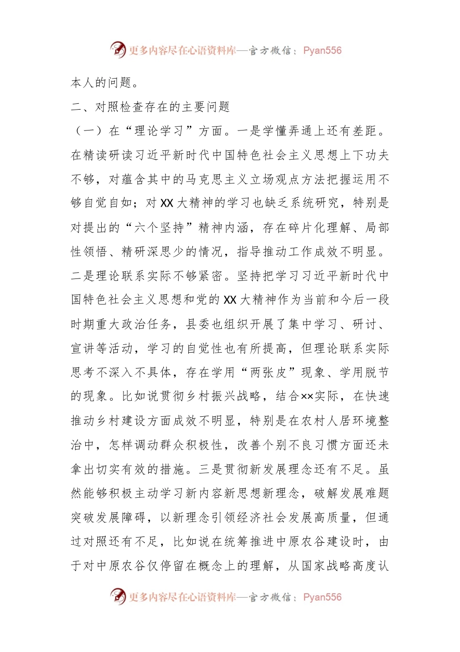 2023年副书记在主题教育专题民主生活会个人对照检查材料.docx_第2页