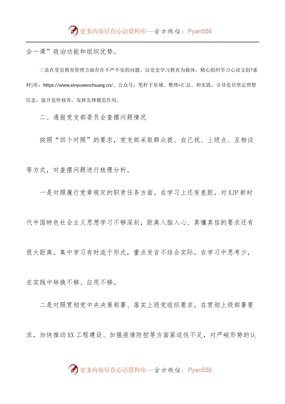 2022年度组织生活会公司党支部委员会年度工作报告.docx_第2页