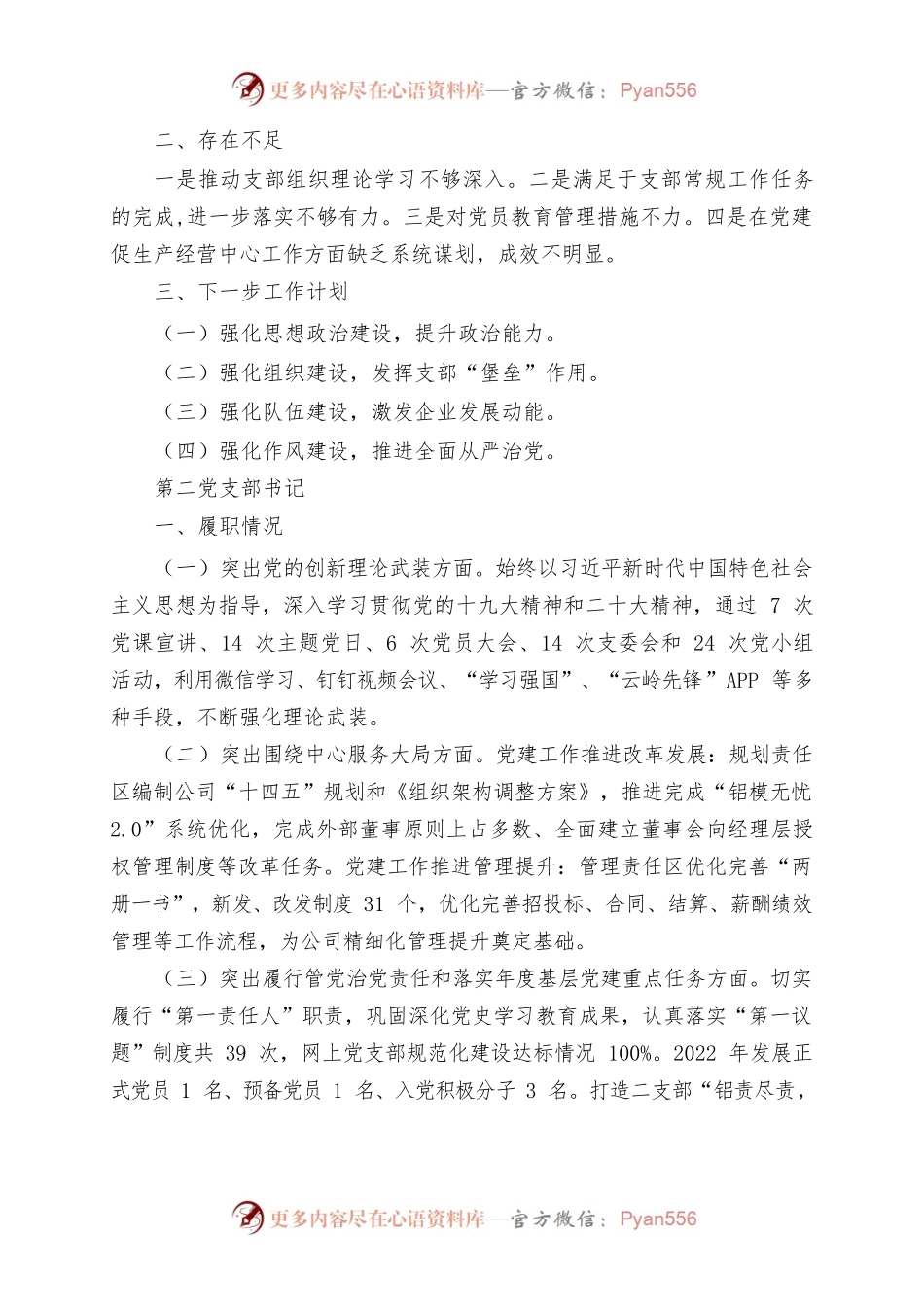 2022年度抓基层党建工作述职报告（5篇）.docx_第2页