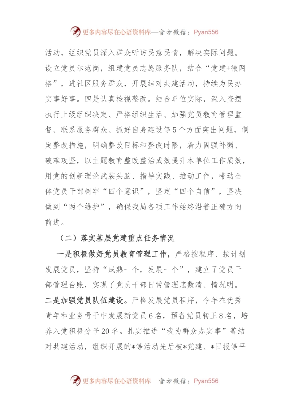 2023年党组织书记抓党建工作述职报告.docx_第2页