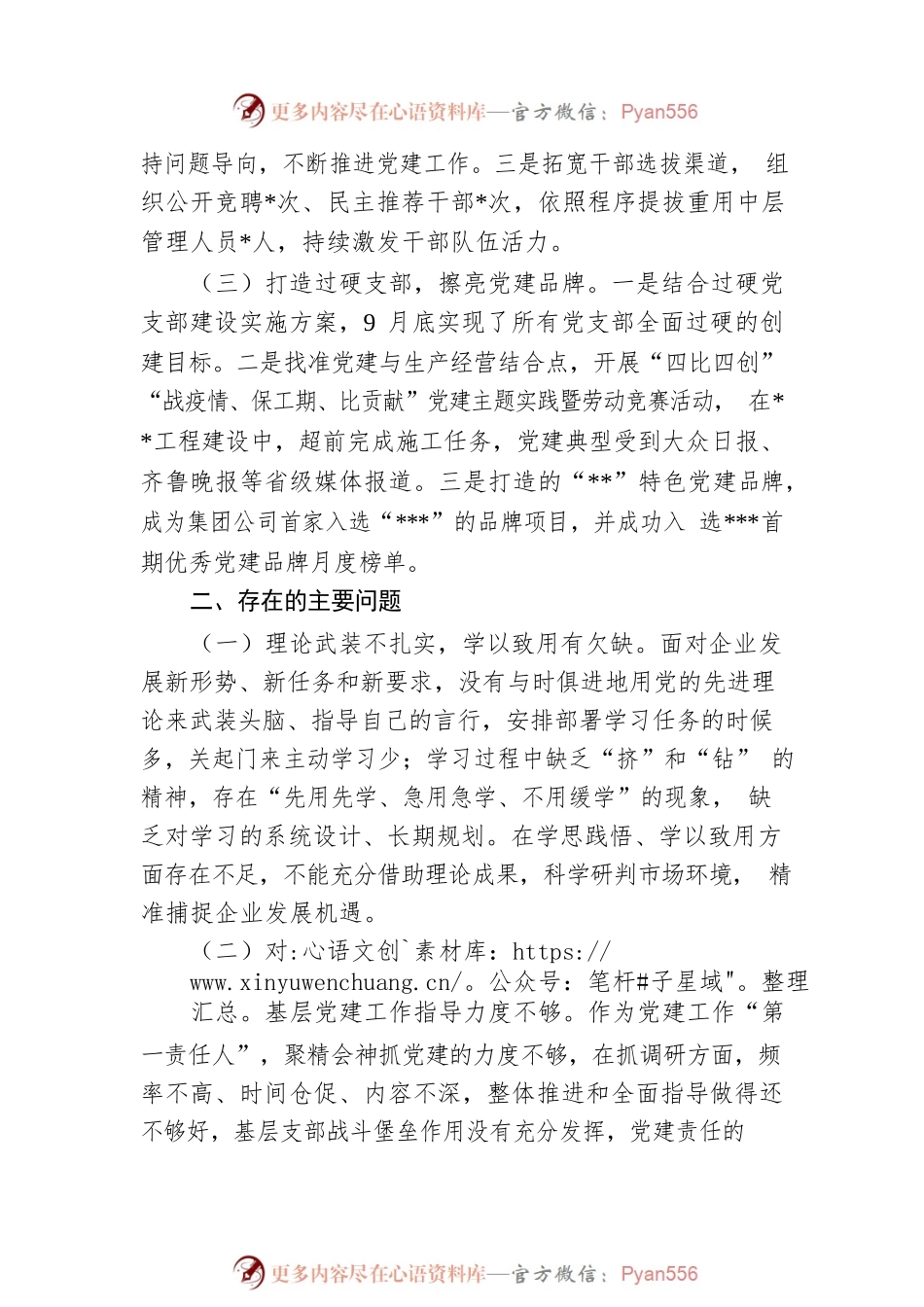 2022年度公司党委书记抓基层党建工作述职报告.docx_第2页