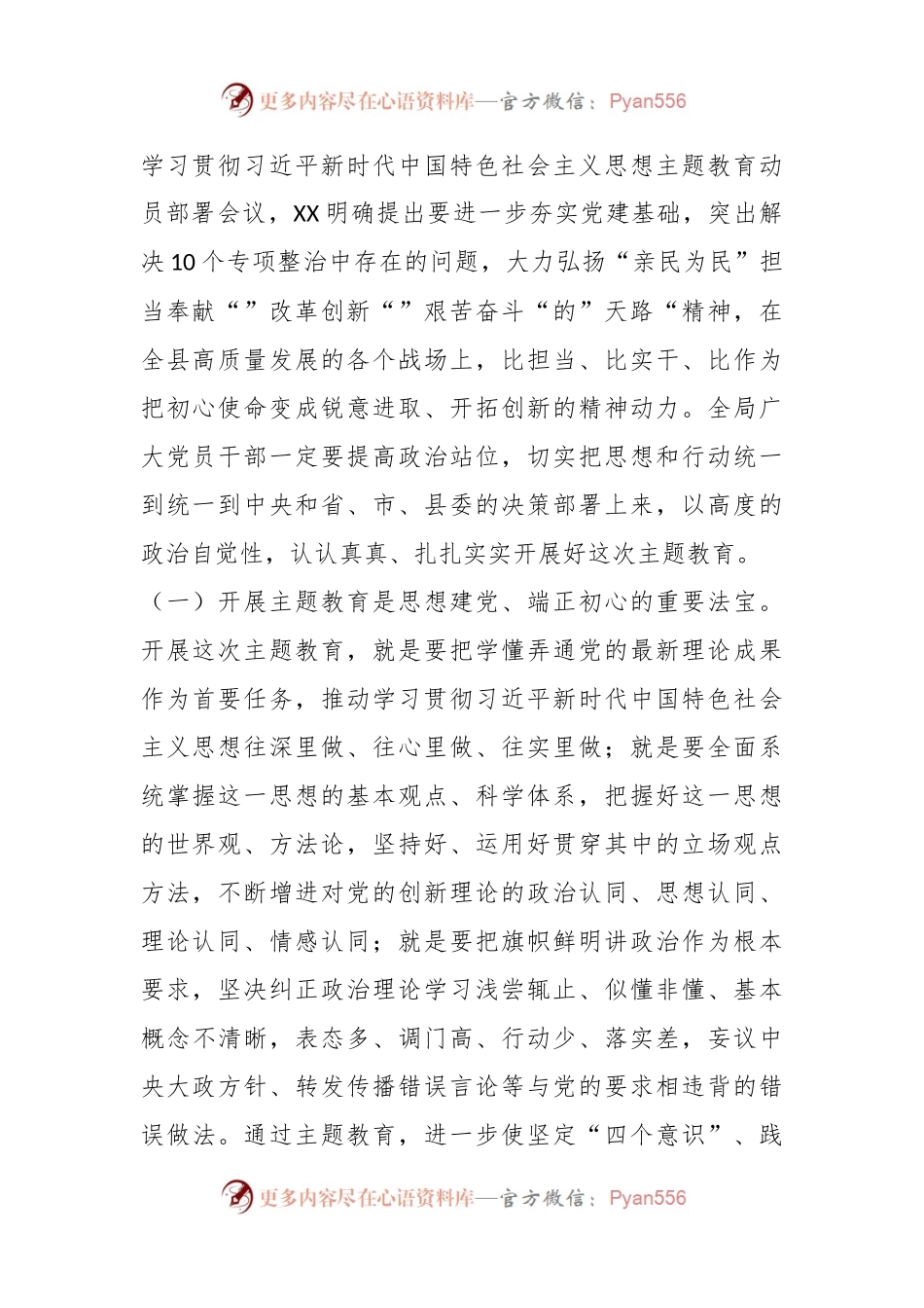 2023年在XX局主题教育动员部署会议上的发言.docx_第2页