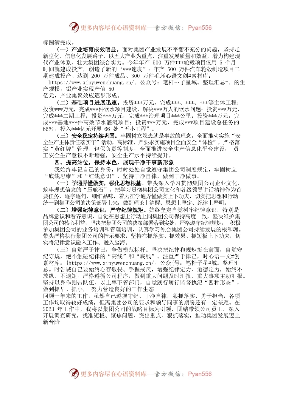 2022年年终述职报告（集团公司领导）.docx_第2页