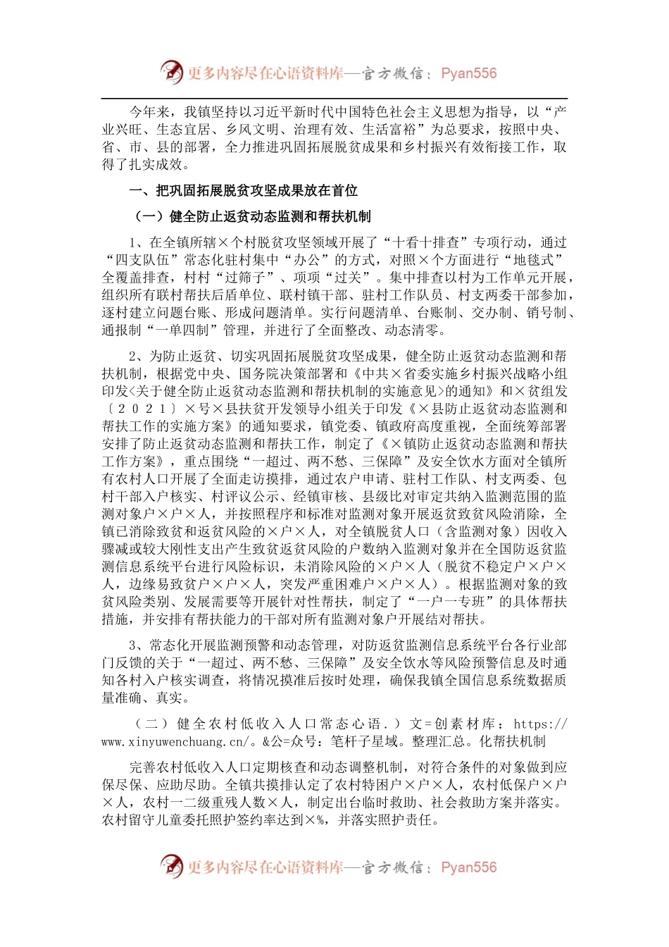2021年实施乡村振兴战略工作总结.docx_第1页