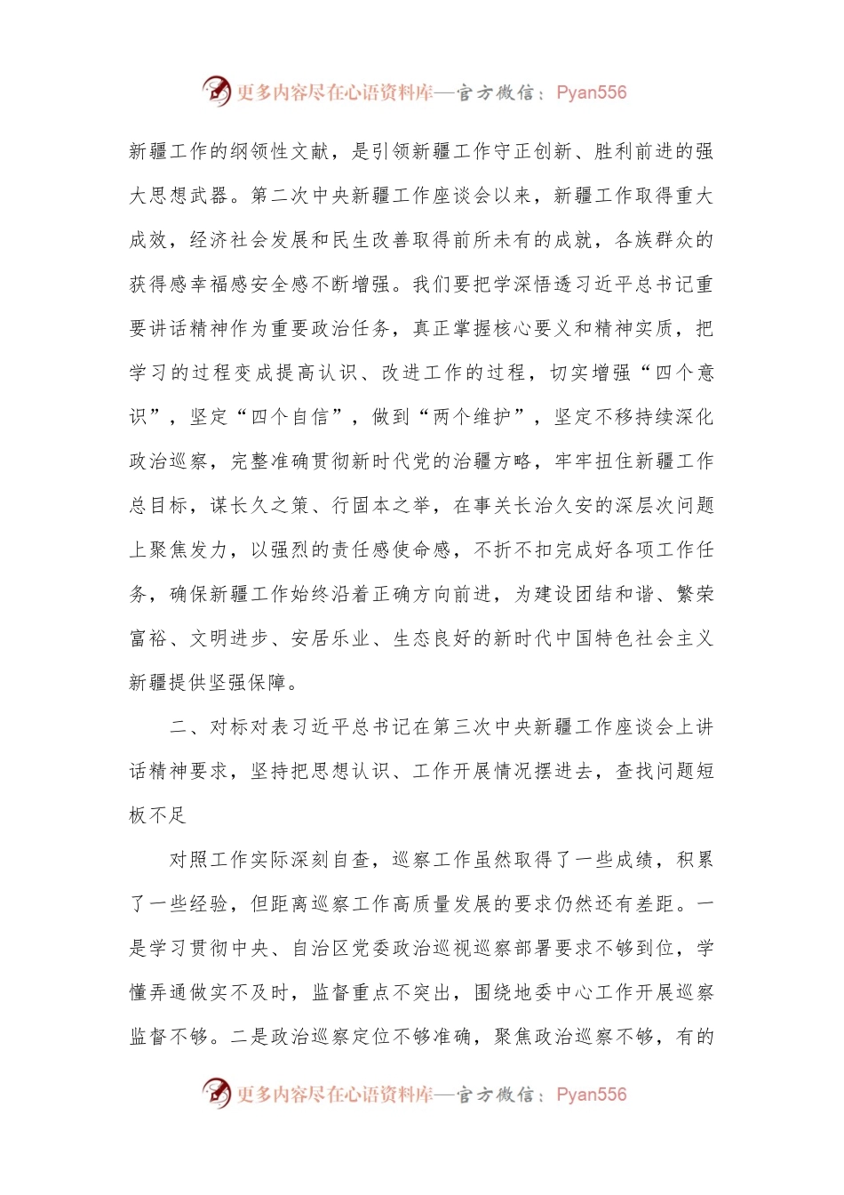 (12篇)对照新时代党的治疆方略方面存在的问题及整改措施范文.docx_第2页