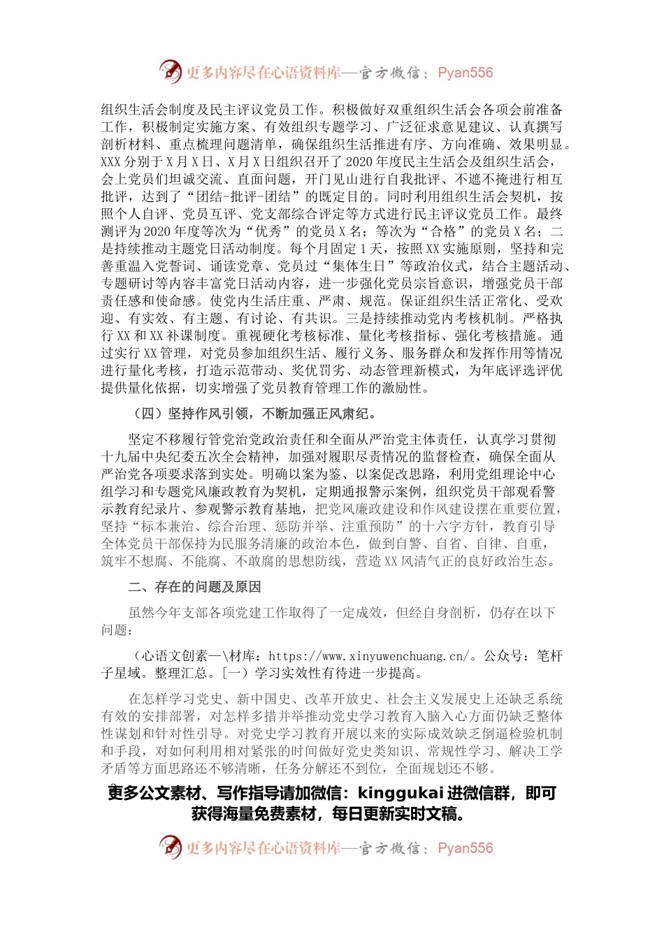 2021年度党支部书记述职报告.docx_第2页