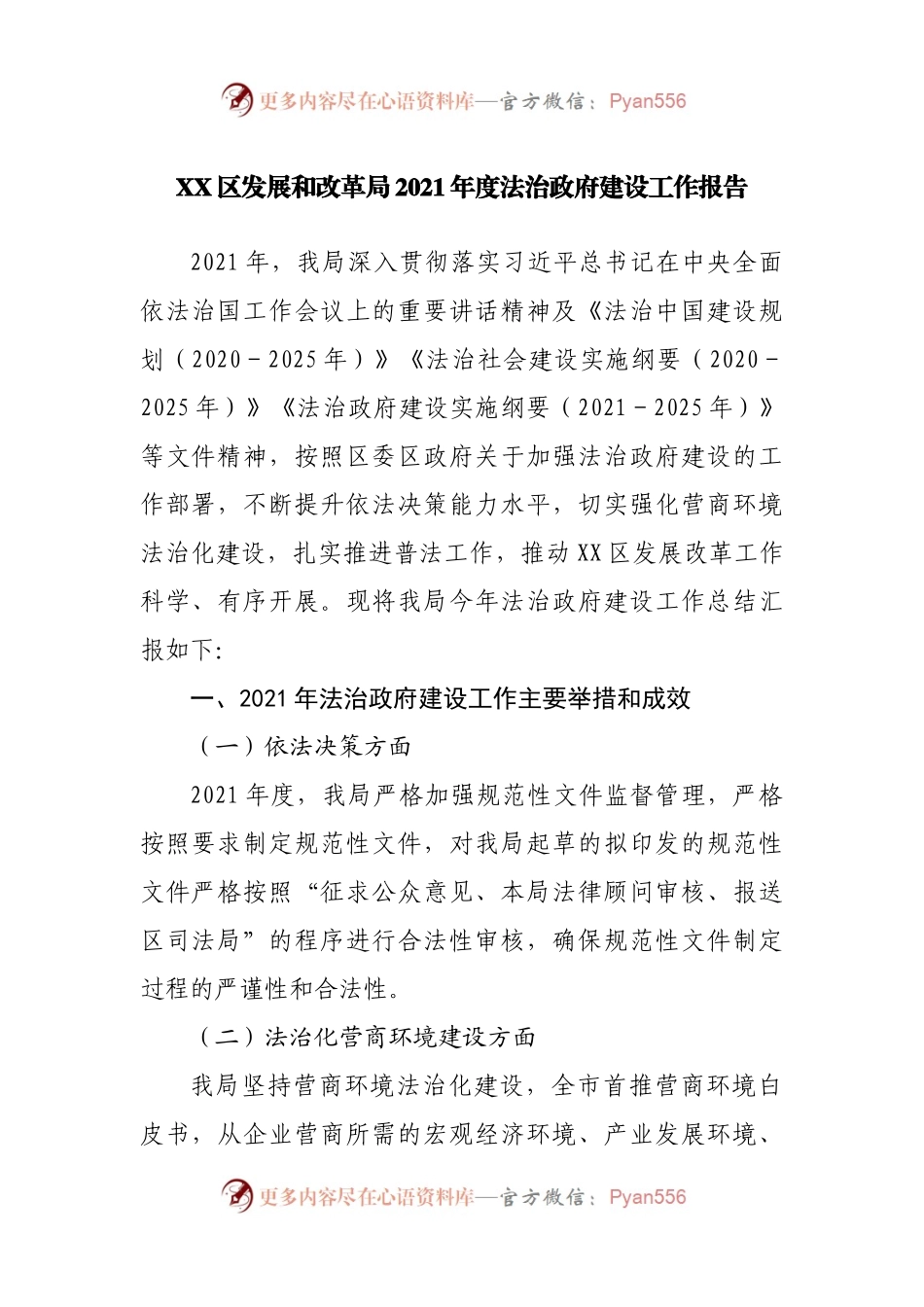 2021年度法治政府建设工作报告.docx_第1页