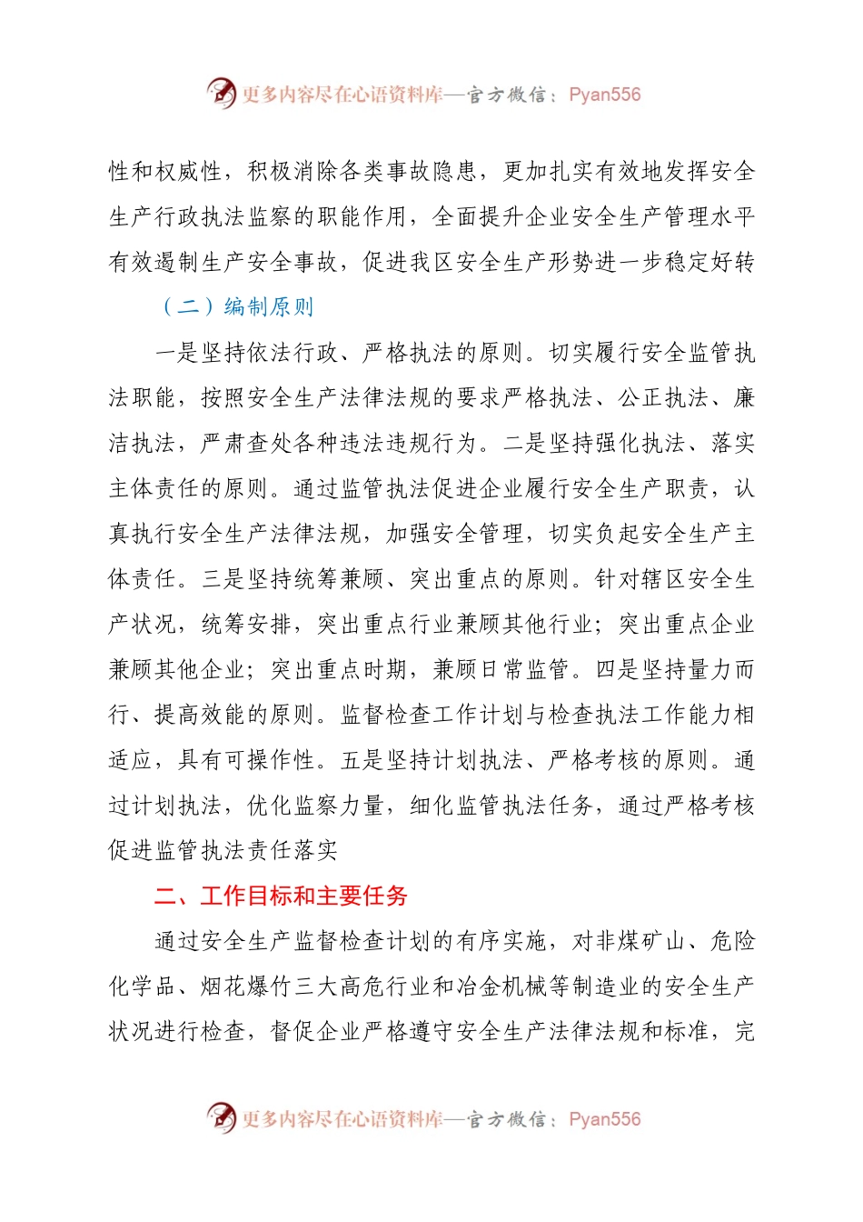 2021年度安全生产监督检查计划.docx_第2页