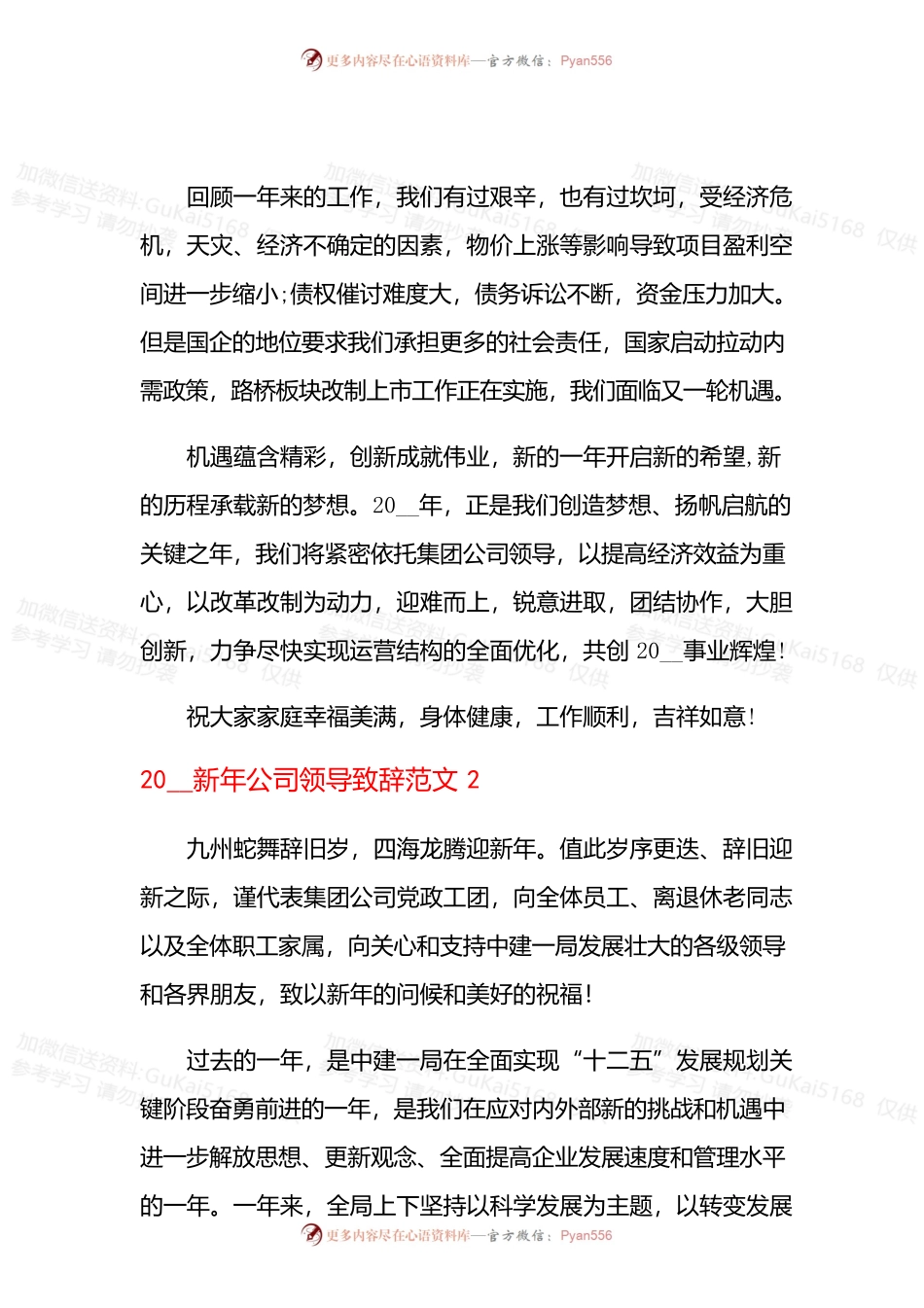 2022年新年公司领导致辞范文.docx_第2页